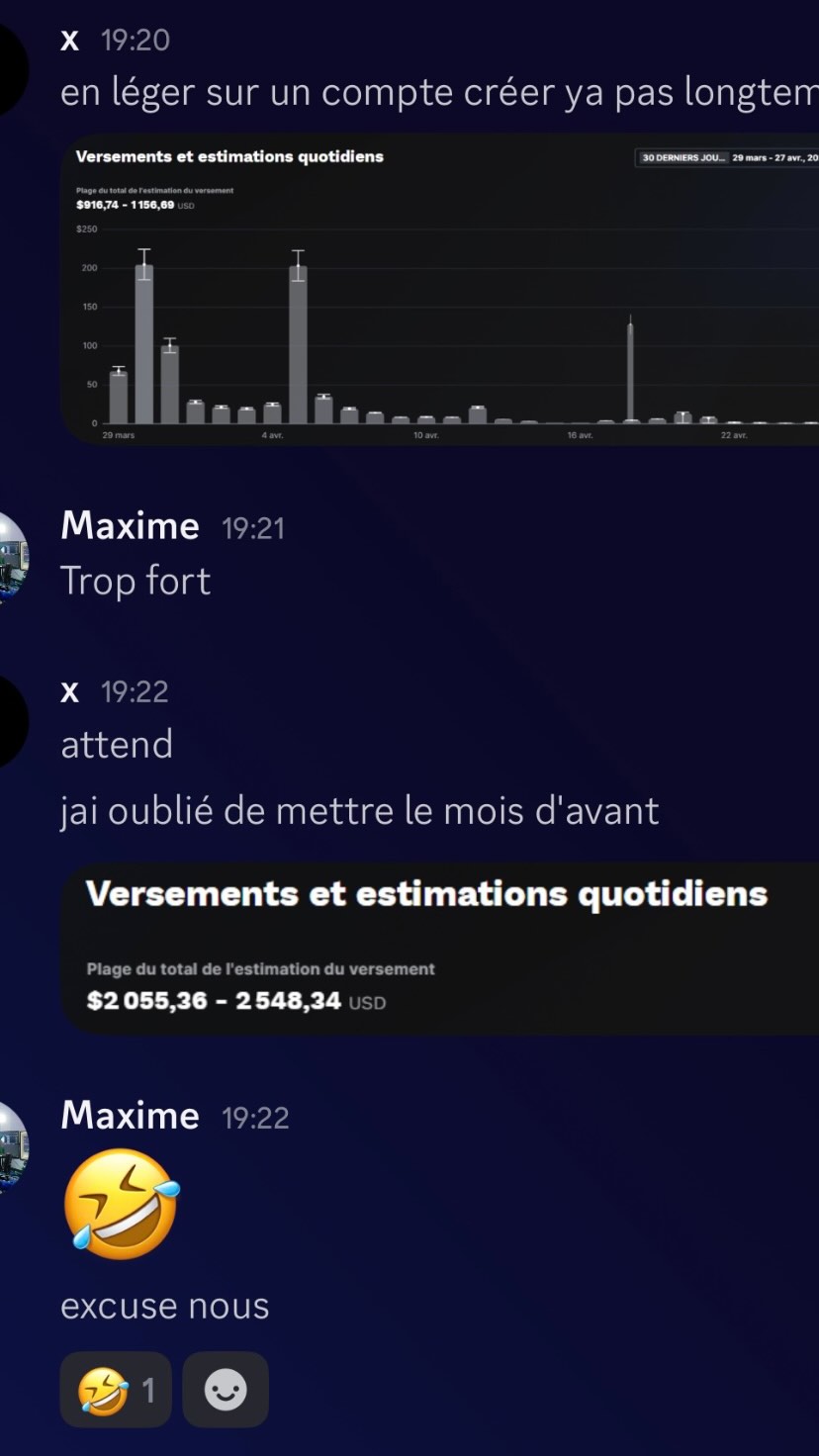 Résultat membre