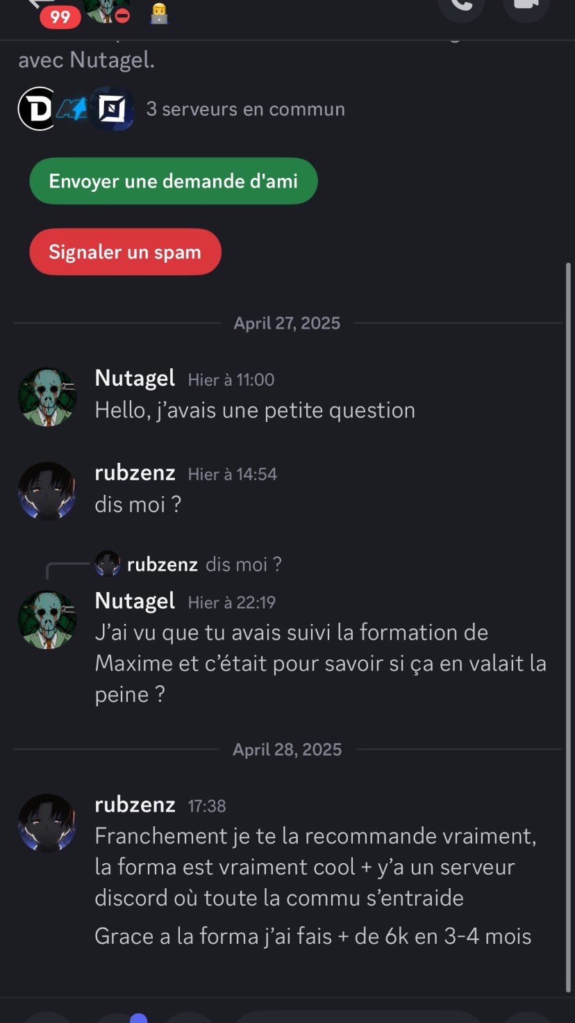 Résultat membre